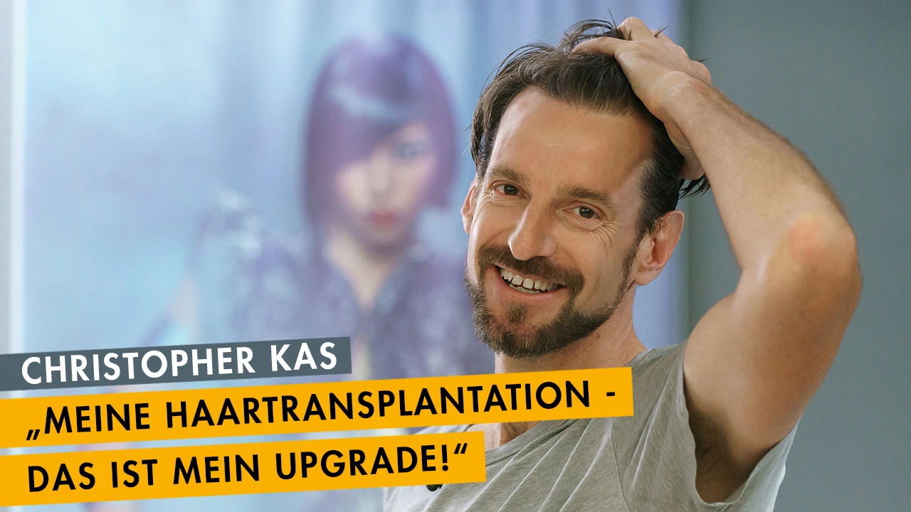 Haartransplantation bei Christopher Kas - Ex-Tennisprofi, Sportexperte und Moderator